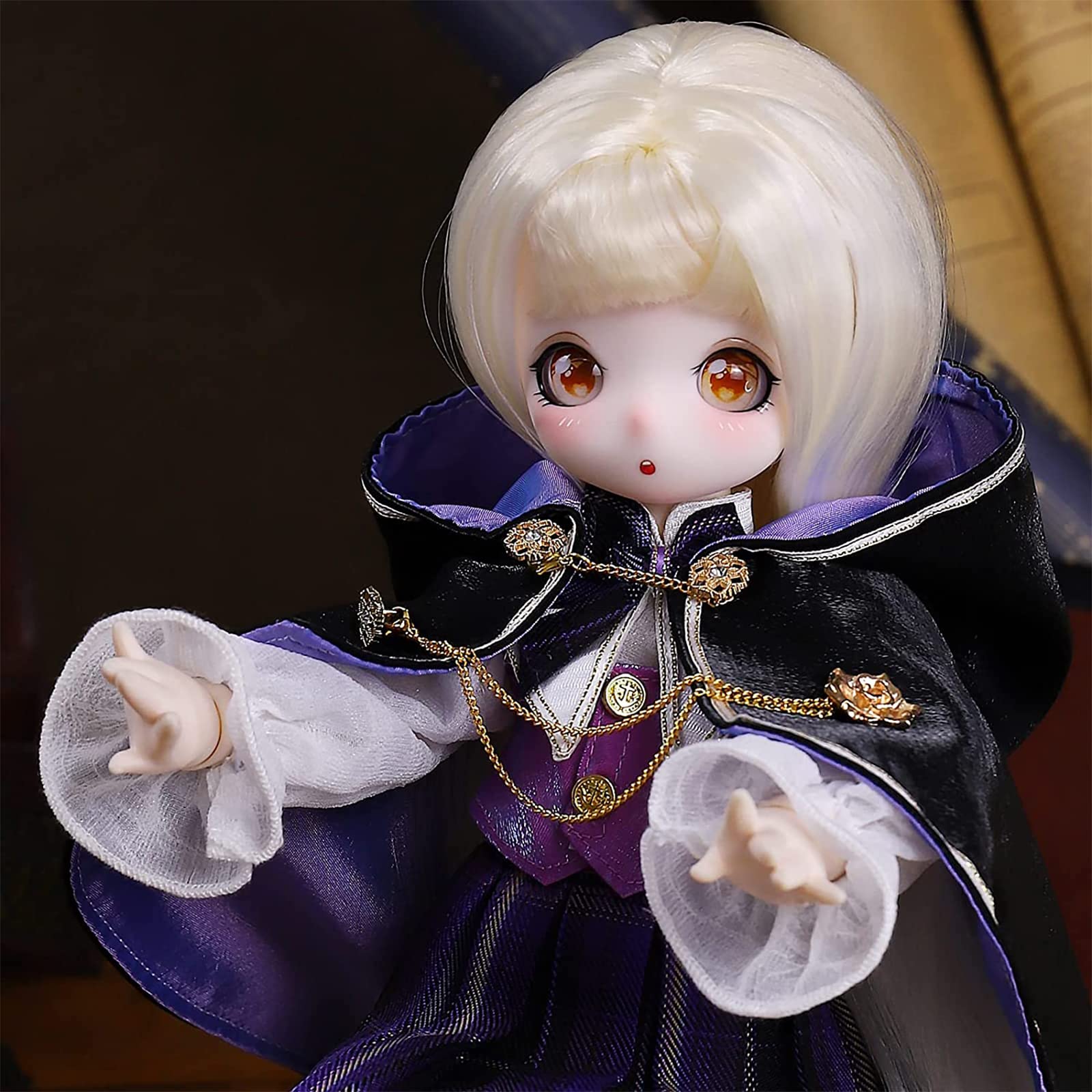 Кукла YolvRy 1/4 BJD Match Girl Series 16 Inch Anime Style Full Set Clara, фото №3