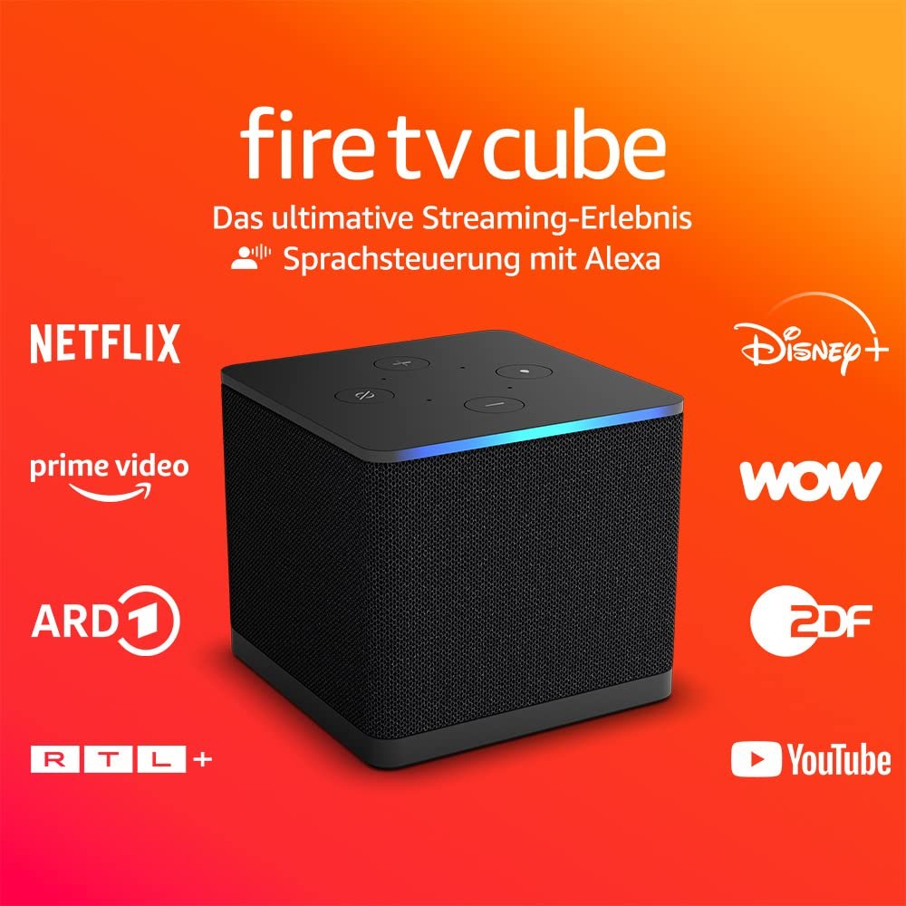 Медіаплеєр Amazon Fire TV Cube Новітня версія 4K Ultra HD, фото №1