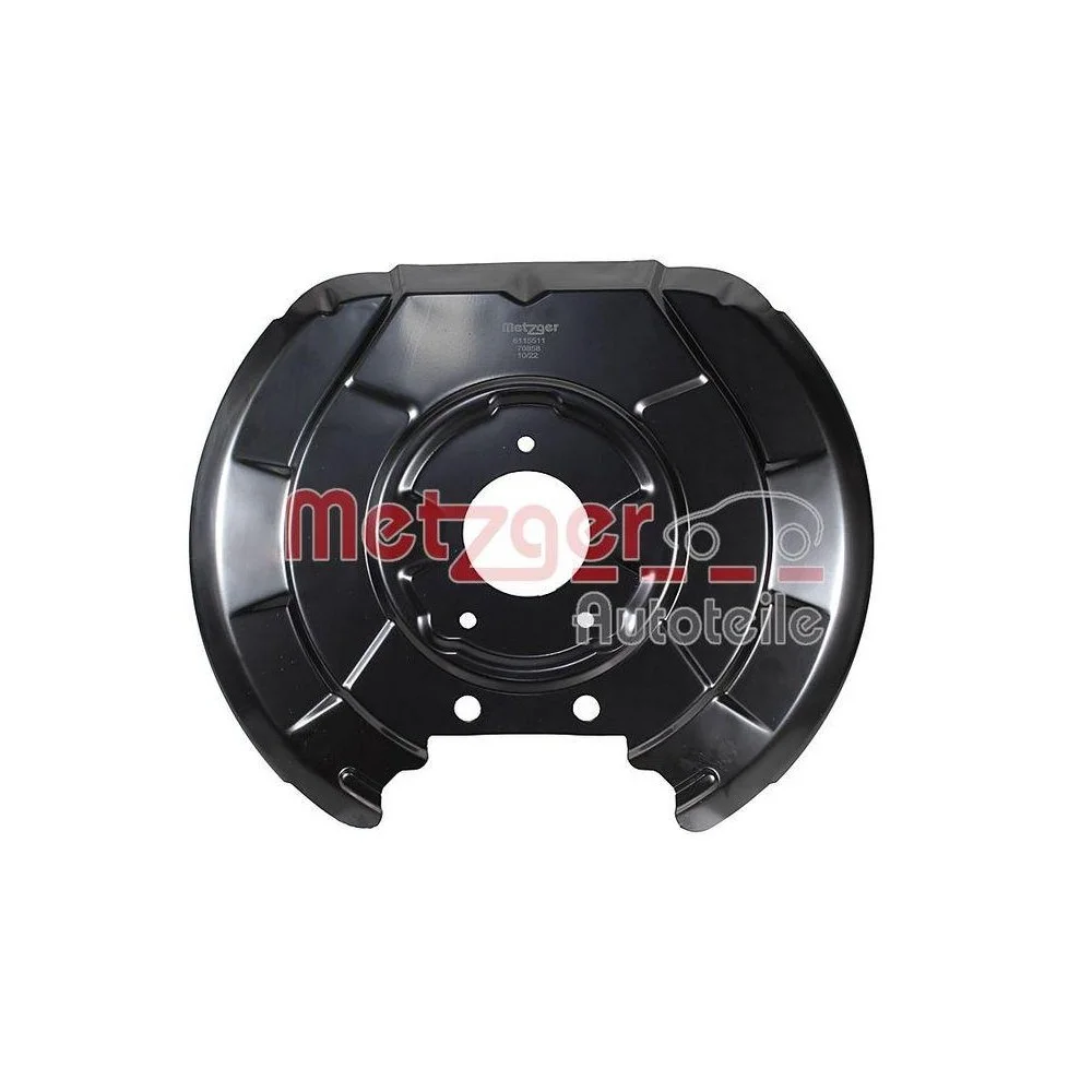 Захисний кожух гальмівного диска METZGER 6115511 для VW, передній міст ліворуч, фото №1
