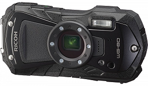 Цифровий фотоапарат Ricoh WG-80 R06020 16Мп / CMOS / Full HD 30fps / 5Х зум / Водонепроникний / Ударостійкий / Чорний synthetic.ua - Фото 1