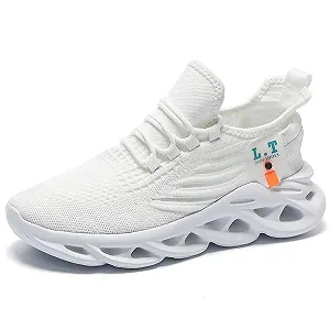 Кросівки чоловічі ZDFQLGV для бігу Спортивне взуття для ходьби Дихаюча гумова підошва - Фото 1