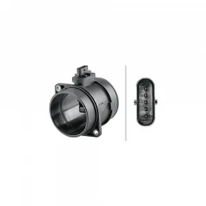 Датчик массового расхода воздуха HELLA 8ET 358 095-621 для HYUNDAI KIA - Фото 1