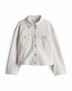 Джинсовая куртка OPUS Hoodeo Boxy Fit из смеси испанского хлопка - Фото 1