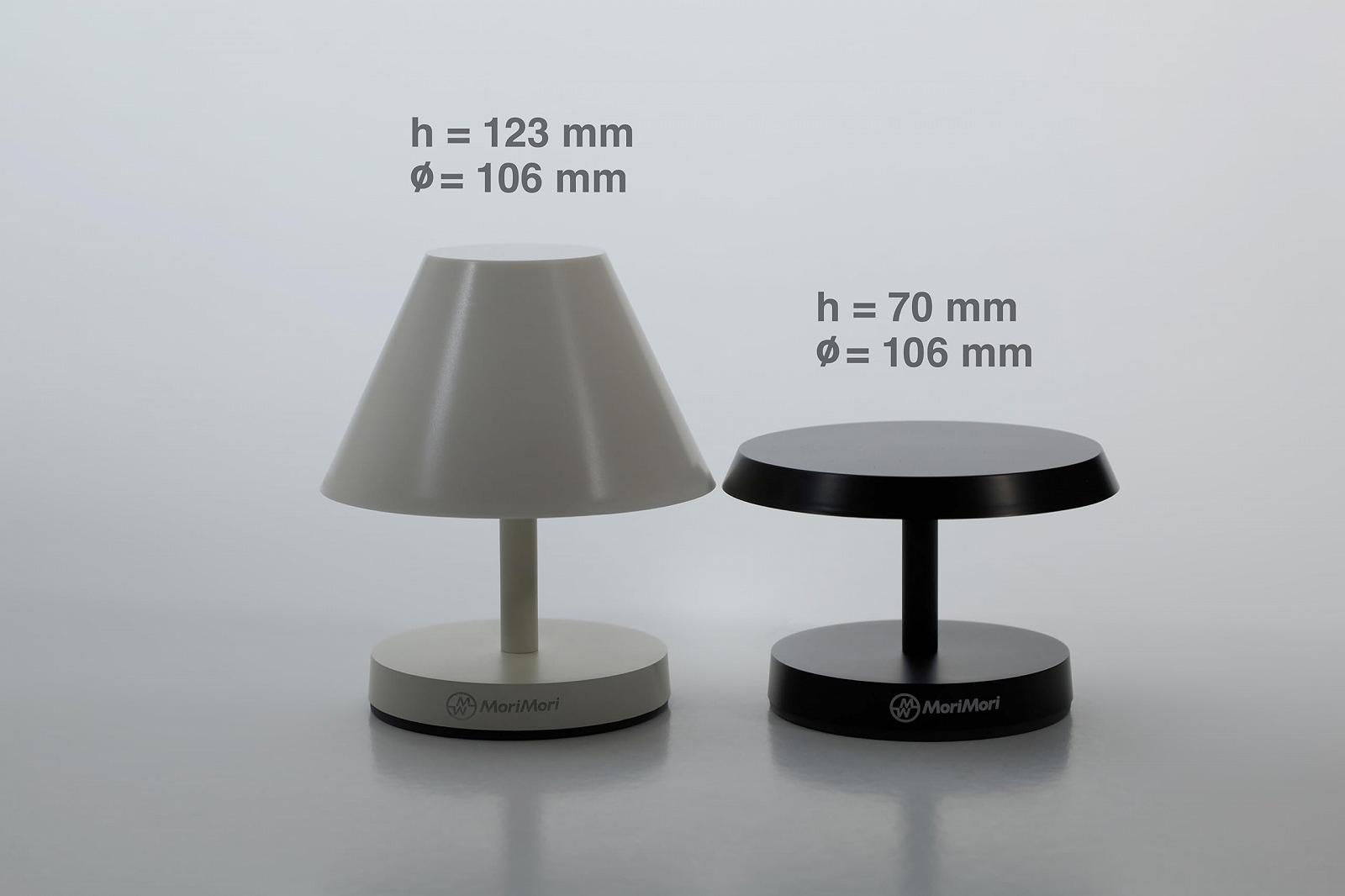 Светодиодная настольная лампа KOOKOO MoriMori T-Light Mini Lounge Белая, фото №8