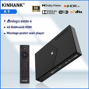 Медіаплеєр Kinhank K9 Amlogic S928X-K 4/64Gb WIFI6 AI-SR - Фото 1