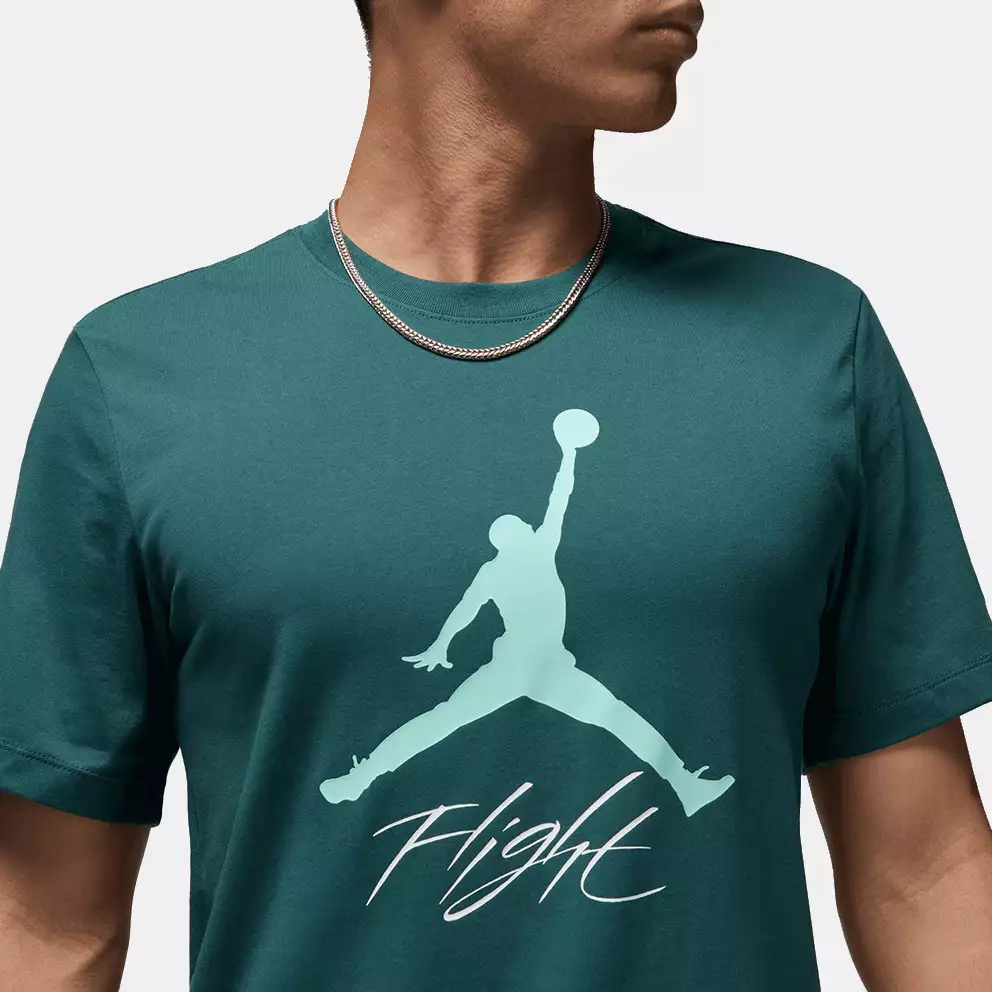 Футболка Air Jordan Flight Hbr Tee Green M, фото №5