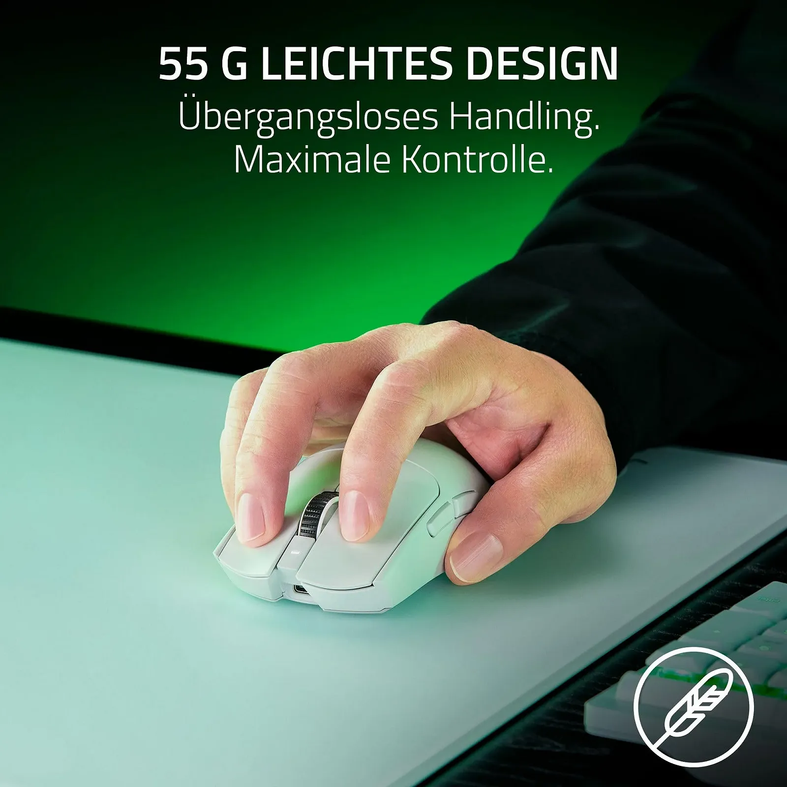 Мышь Игровая Беспроводная Razer Viper V3 Pro Белая, фото №3