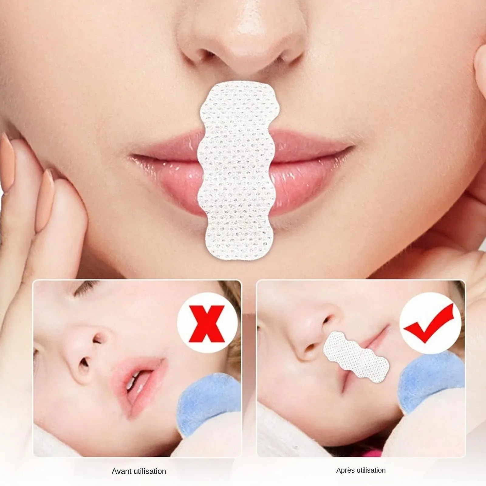 Полоса для рта для сна 400 шт., фото №4