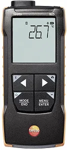 Промисловий термометр Testo 925 Чорний - Фото 1