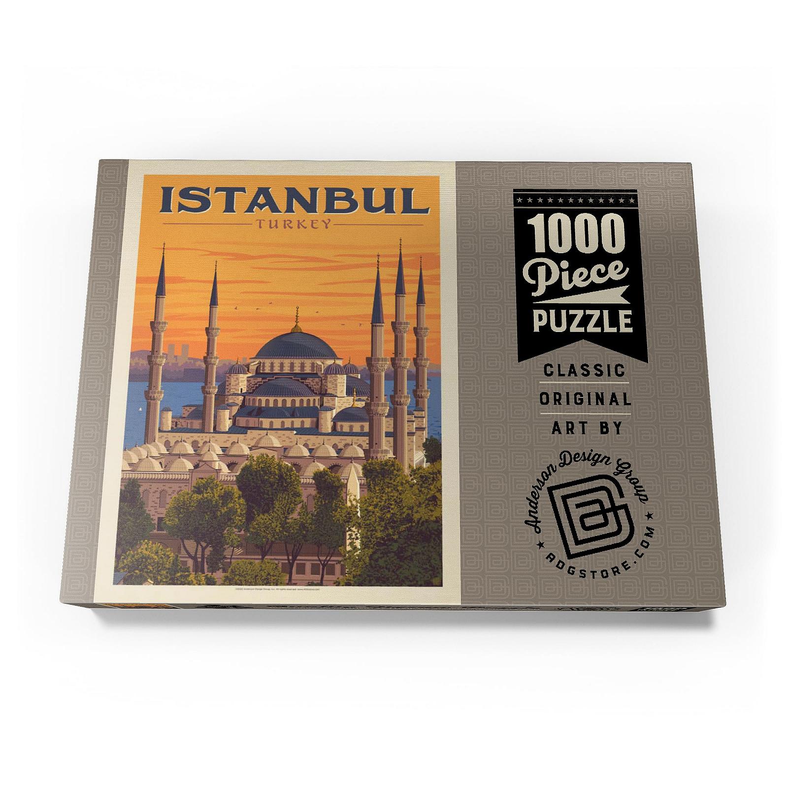 Пазл MyPuzzle Special Collection by Anderson Design Group Турция: Стамбул, винтажный постер Премиум 1000 элементов, фото №4