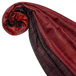 Двухсторонний шарф Lorenzo Cana 100% кашемир, легкий, мягкий, двухцветный, красный synthetic.ua - Фото 1