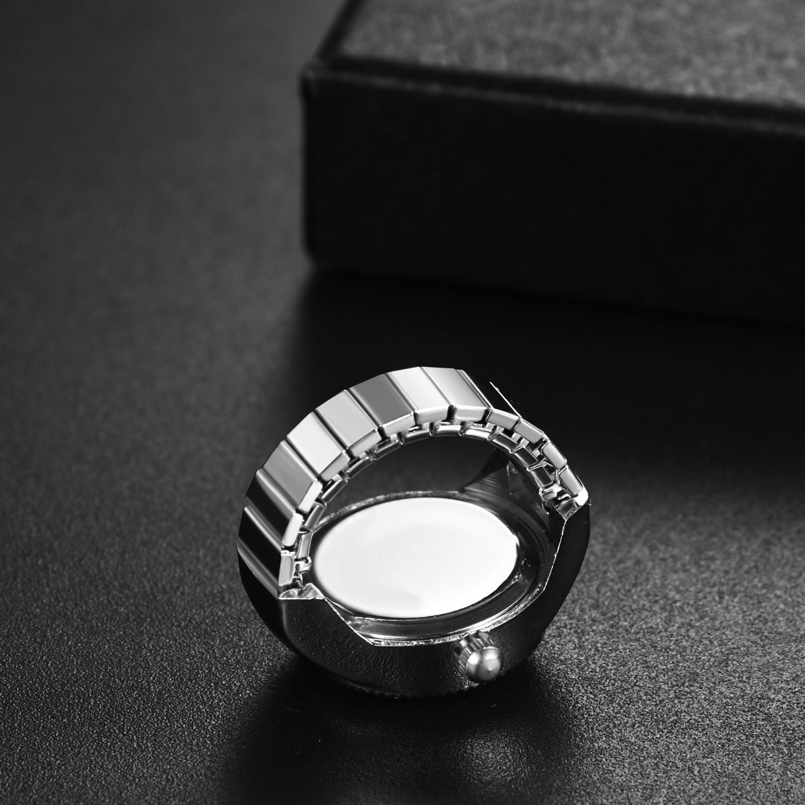 Кольцо-часы JewelryWe Аналоговый Кварцевый Унисекс, фото №3