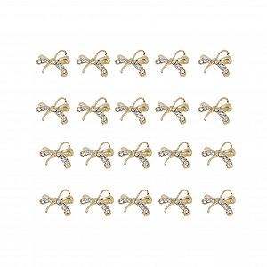 Прикраси для нігтів Моделювання Прикраса для нігтів 3D-банти Гірлянда 1 см, 10 шт - Фото 1