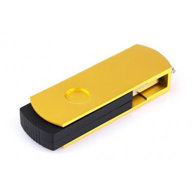 USB флеш-накопитель Exceleram 32GB P2 Series Yellow2/Black USB 2.0 EXP2U2Y2B32, фото №4