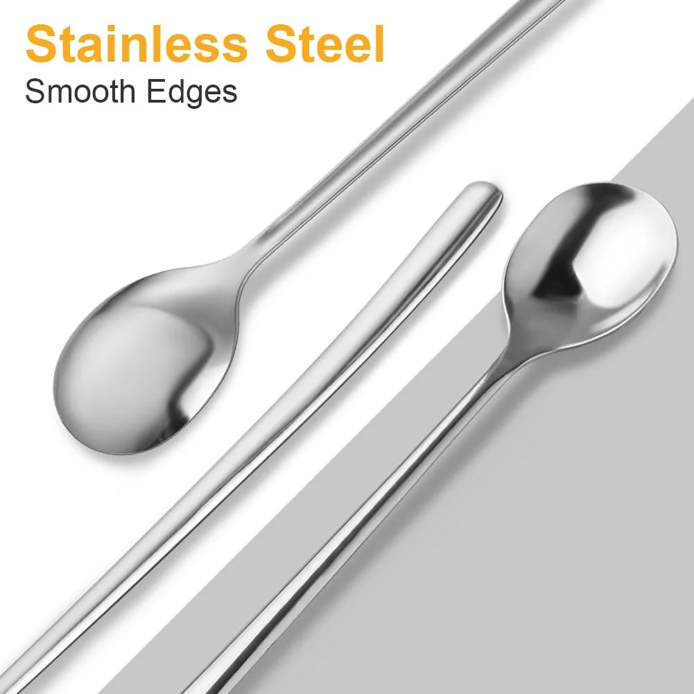 Ложка Тип Латте Макьято Набор, 8 штук 24 cm, фото №3