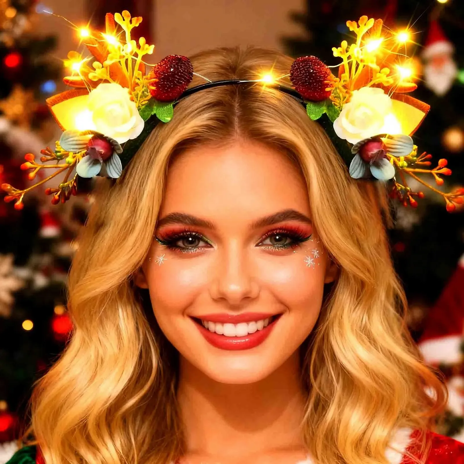 Різдвяний Обруч для Волосся, фото №4