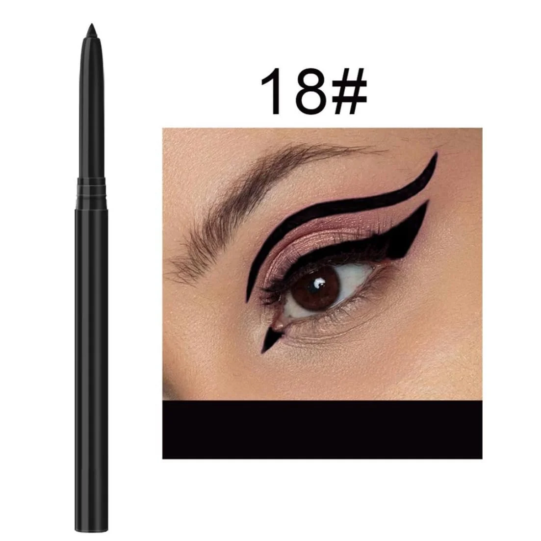 Олівець для очей 18 кольорів, фото №6