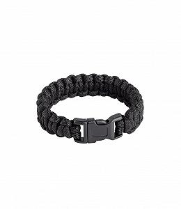 Браслет виживання Paracord Чорний - Фото 1