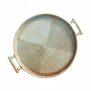 Форма для запікання SHOWERORO керамічна кругла ретро дизайн антипригарна - Фото 1