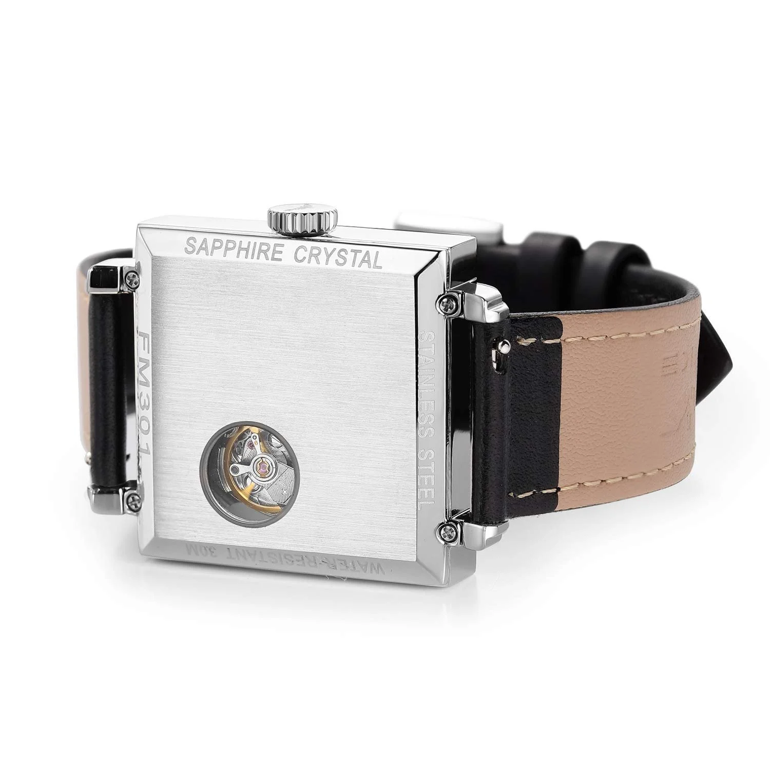 Механічний годинник унісекс квадратний Feice FM301 з автоматичним механізмом, фото №5 Механічний годинник унісекс квадратний Feice FM301 з автоматичним механізмом, фото №5