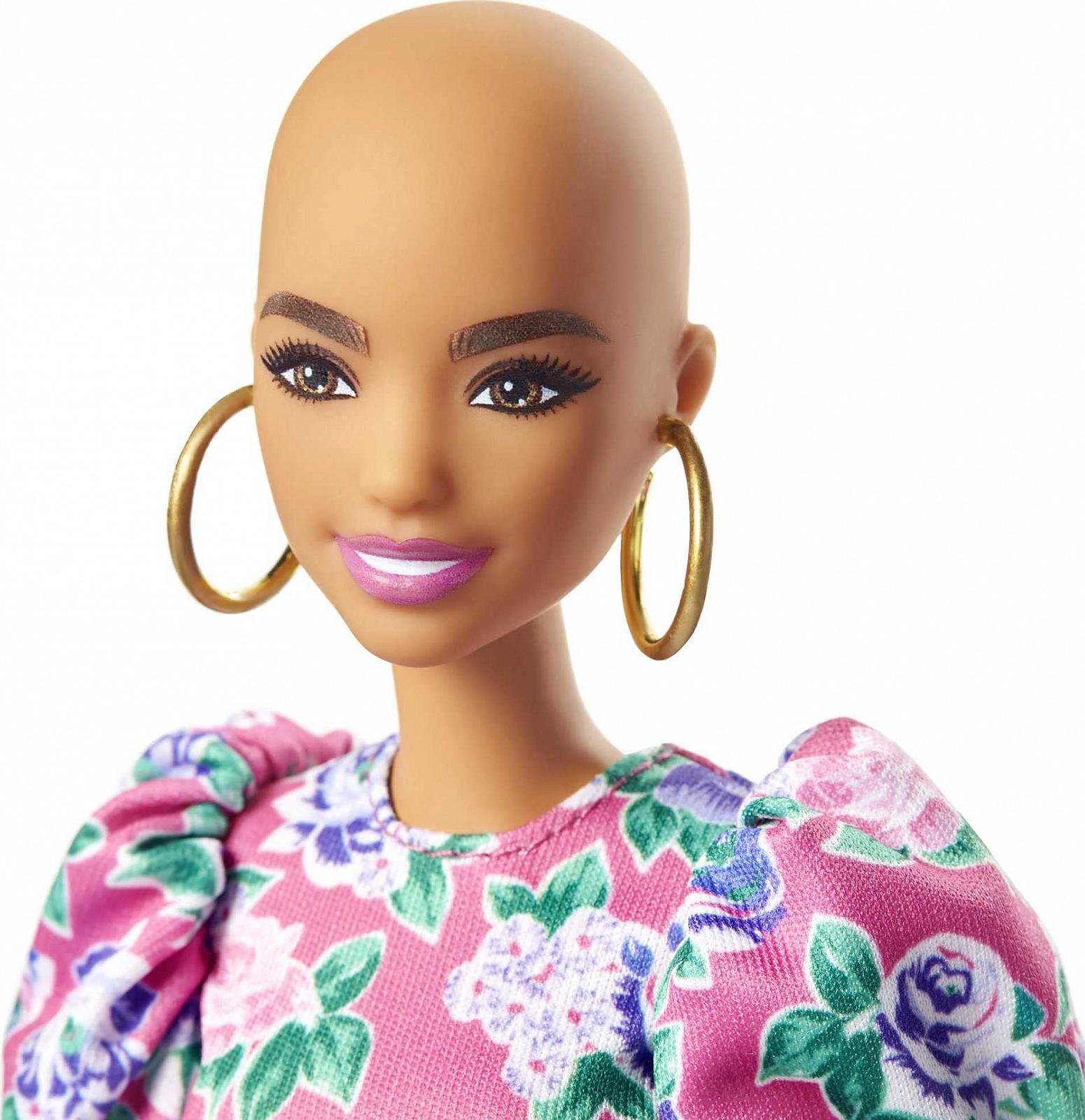 Кукла Barbie Fashionistas GYB03 в платье с мышкой, розовыми ботинками и солнцезащитными очками, фото №3