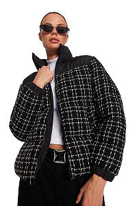 Пальто TRENDYOL у клітинку, для жінок - Фото 1