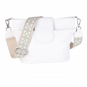 Сумка женская MIRROSI, натуральная кожа, сделано в Италии, стиль бохо, 30 x 24.50 x 9 см (Ш x ВxТ), много места для хранения, ручная сумка, нагрудная сумка, сумка через плечо (1 сумка и 2 ремня) - Фото 1