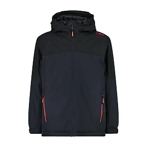 Куртка CMP Kid Jacket Fix Hood Антрацит Nero - Фото 1