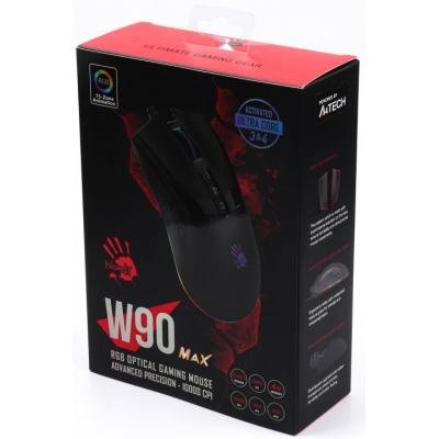 Мышка A4Tech Bloody W90 Max Stone black, фото №8