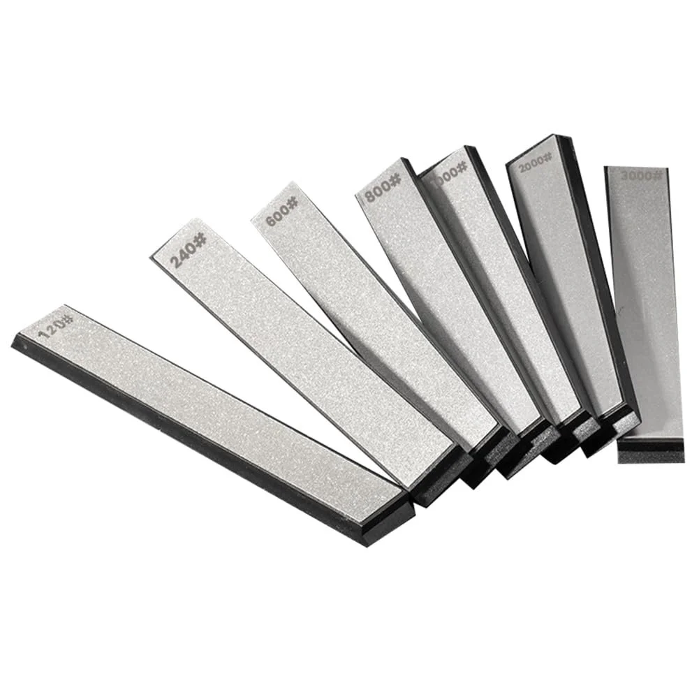 Набір точильних каменів алмазних для точилки RX008 120-3000 грит 7 шт., фото №1