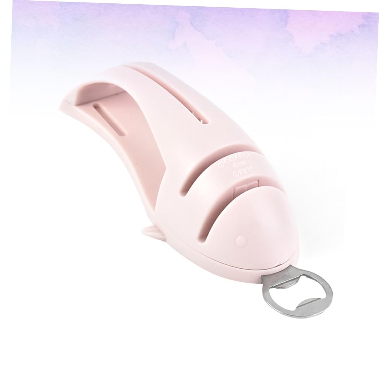 Точилка для ножей ABOOFAN многофункциональная с открывалкой Pink, фото №5