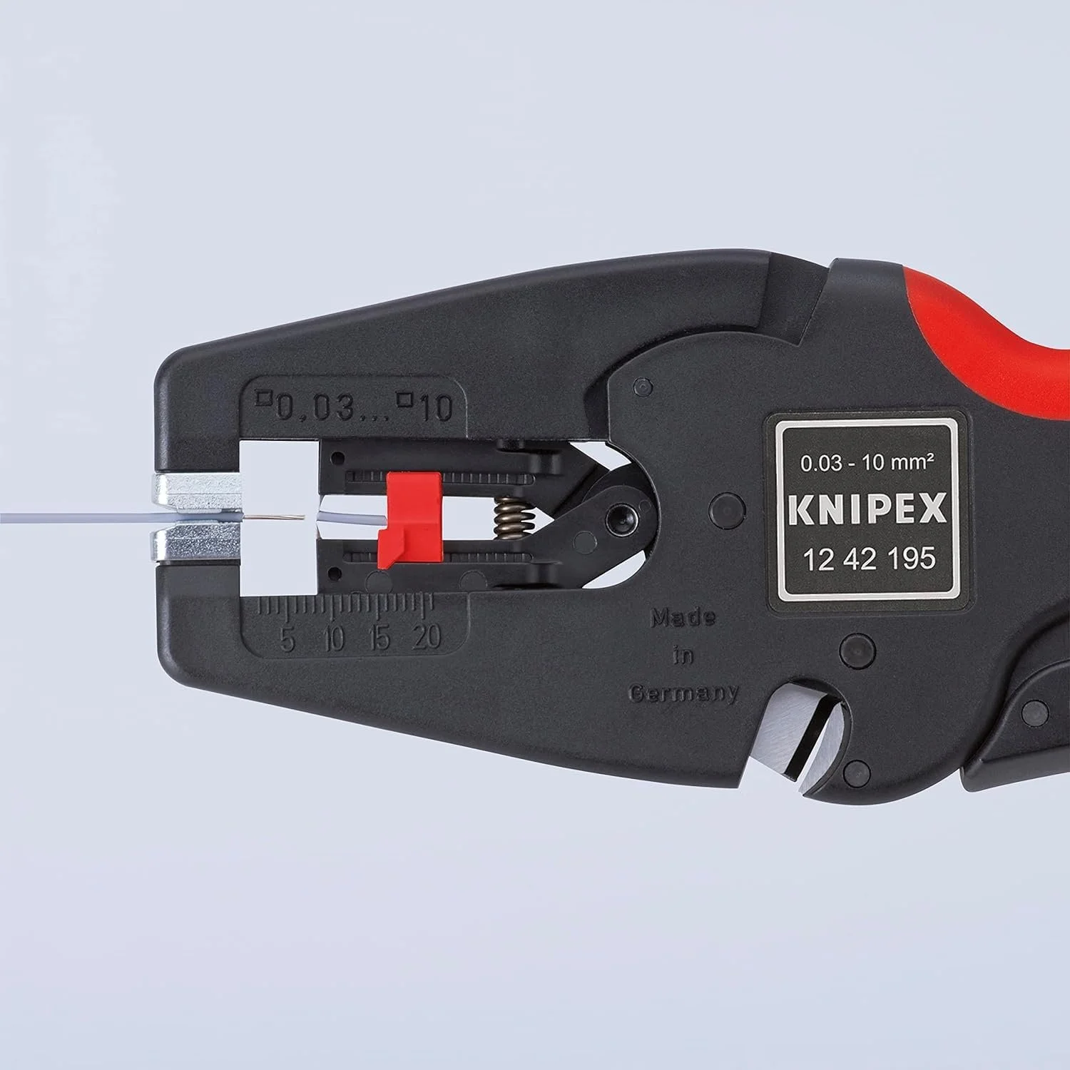 Автоматический стриппер KNIPEX MultiStrip 12 42 195 SB 195 мм в блистерной упаковке, фото №5