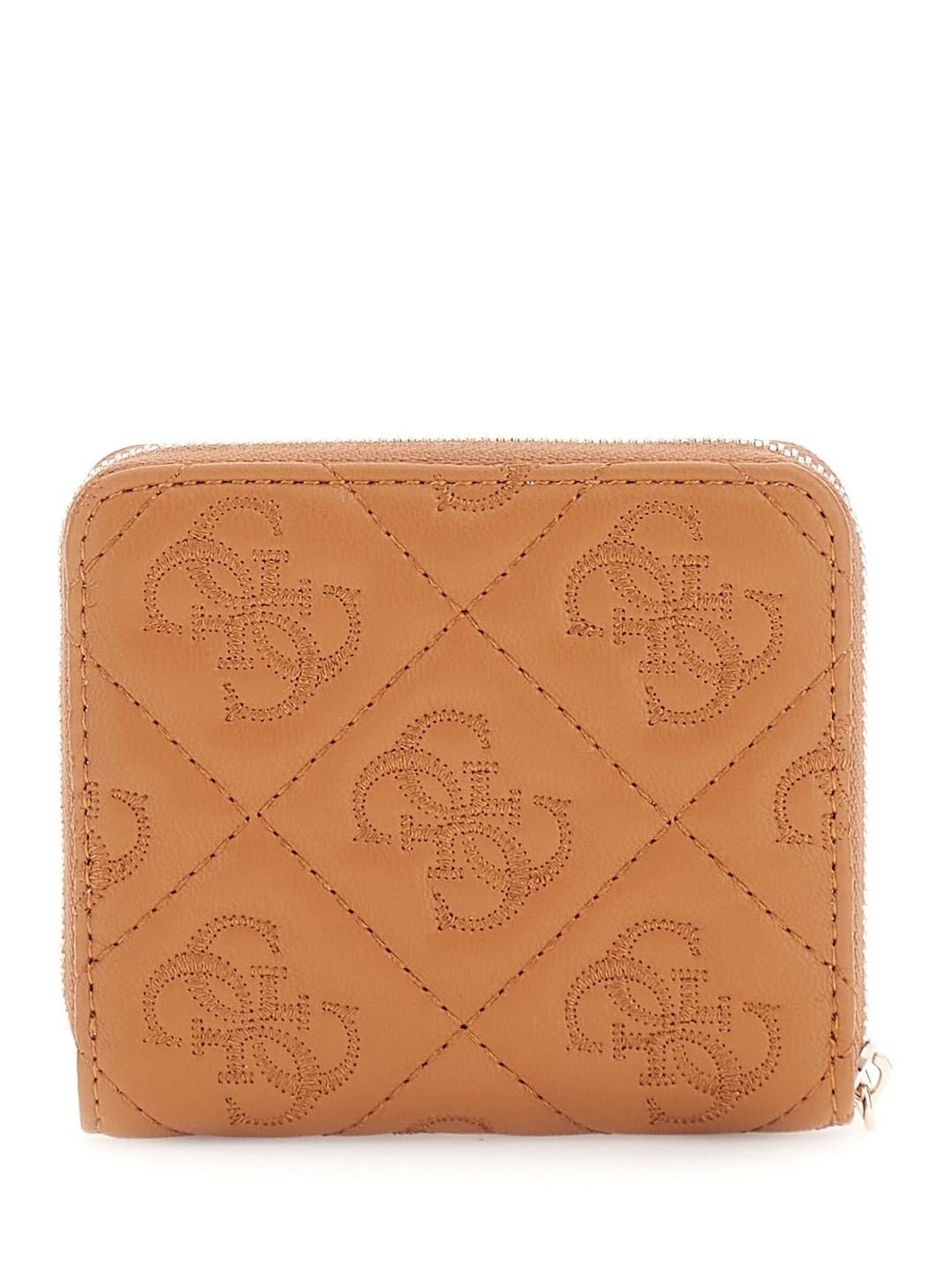 Гаманець GUESS Adelasia SLG Small Zip Around Caramel, фото №3