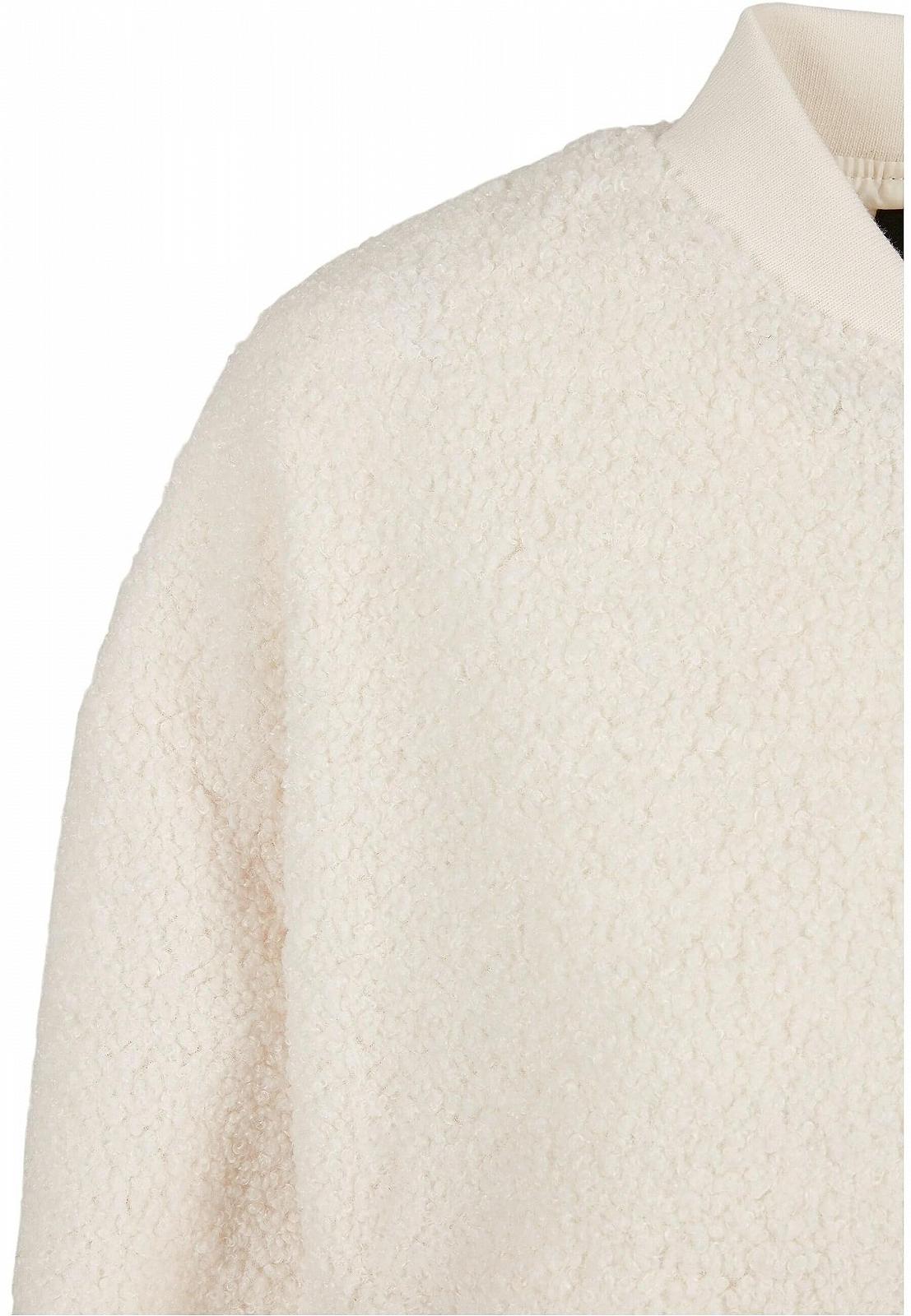 Бомбер Urban Classics Oversized Sherpa Женский, фото №5