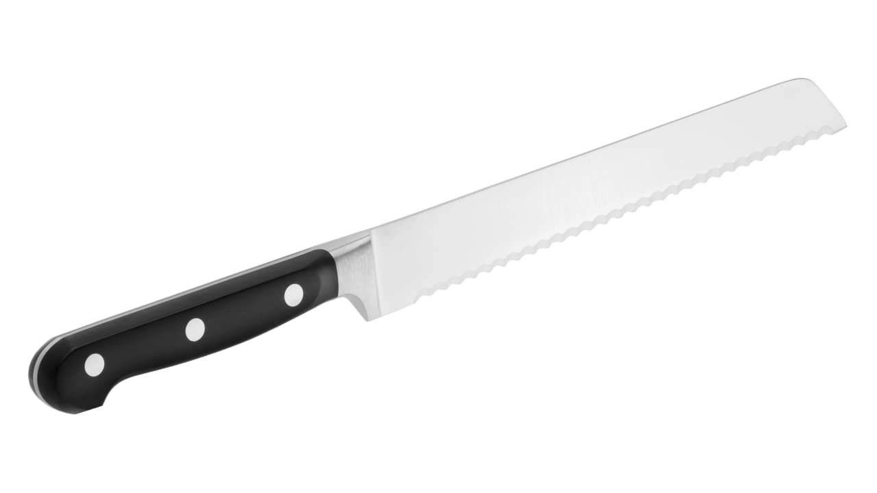 Набор Ножей Zwilling Professional S: Нож для Очистки/Украшения, Нож для Мяса, Нож Шеф-Повара, Нож для Хлеба, Длина Лезвия: 20 см, Лезвие с Зазубринами, фото №6