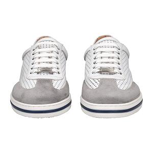 Кроссовки Galizio Torresi 411050 V.70467 Белый перфорированный / плетеный - Фото 1