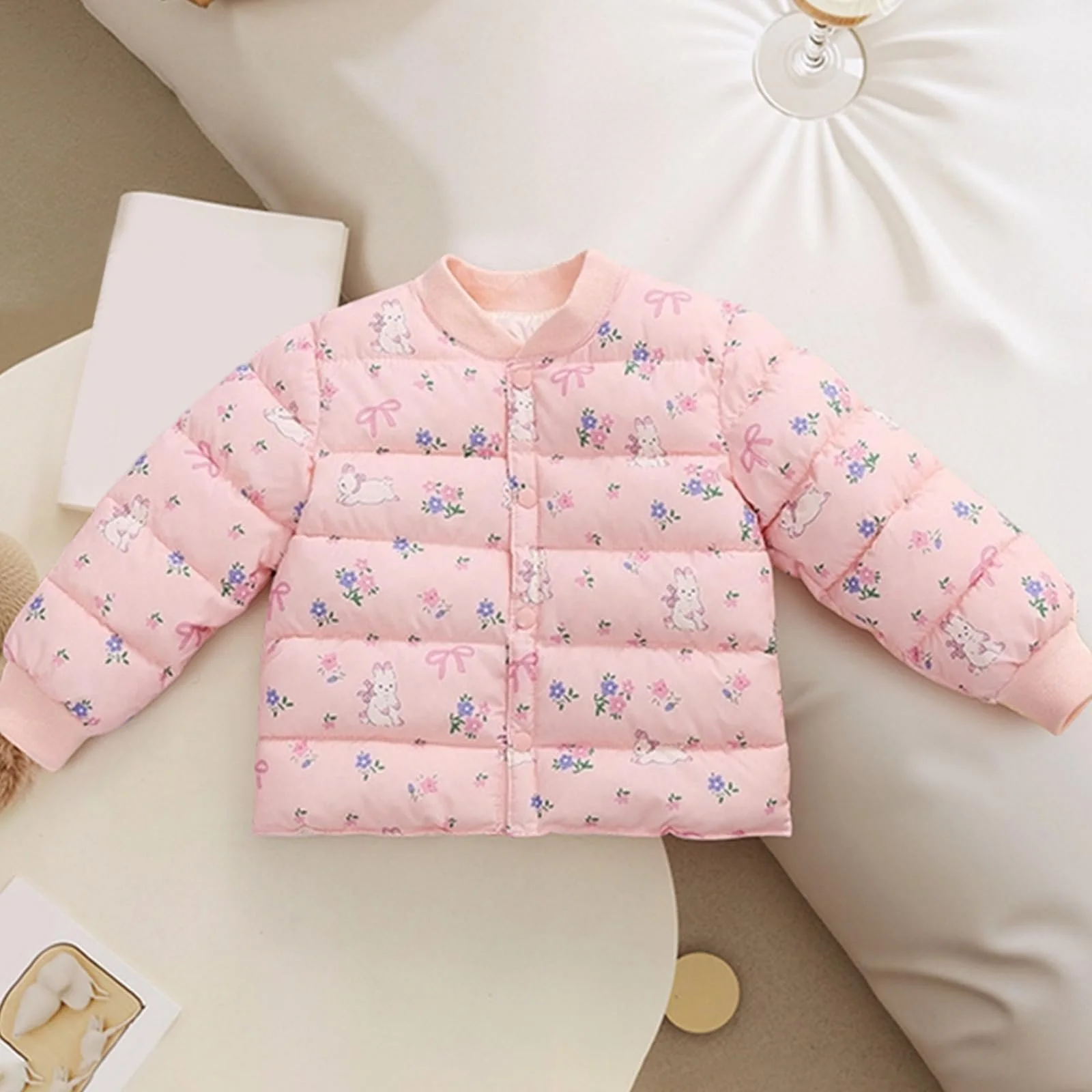 Зимова куртка для дівчат і хлопчиків, повсякденна, фото №3