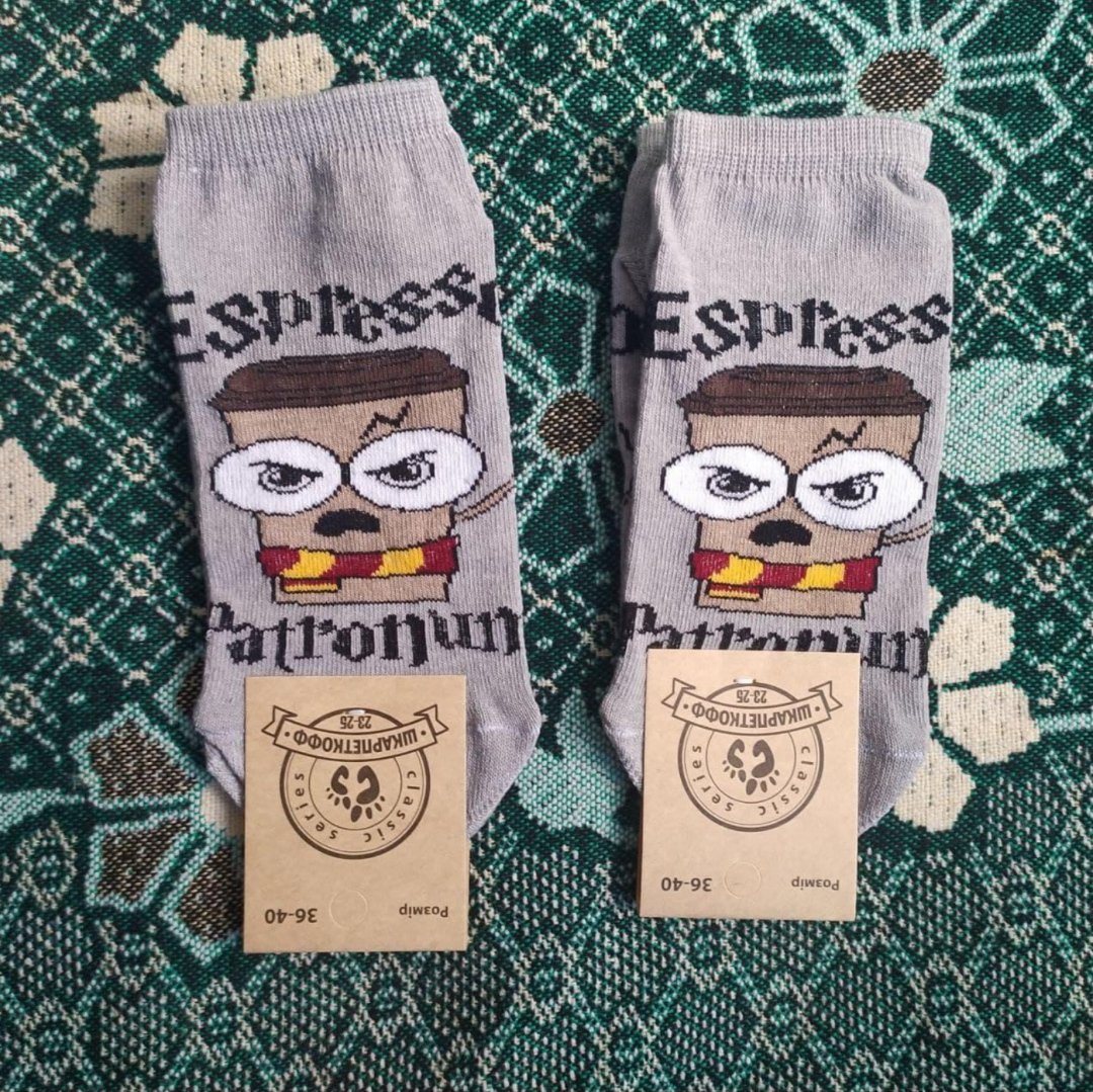 Жіночі молодіжні шкарпетки демісезонні сірі 36-39 розмір, фото №1