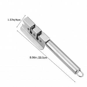 Точилка для кухонных ножей и ножниц эргономичная для правшей и левшей synthetic.ua - Фото 1