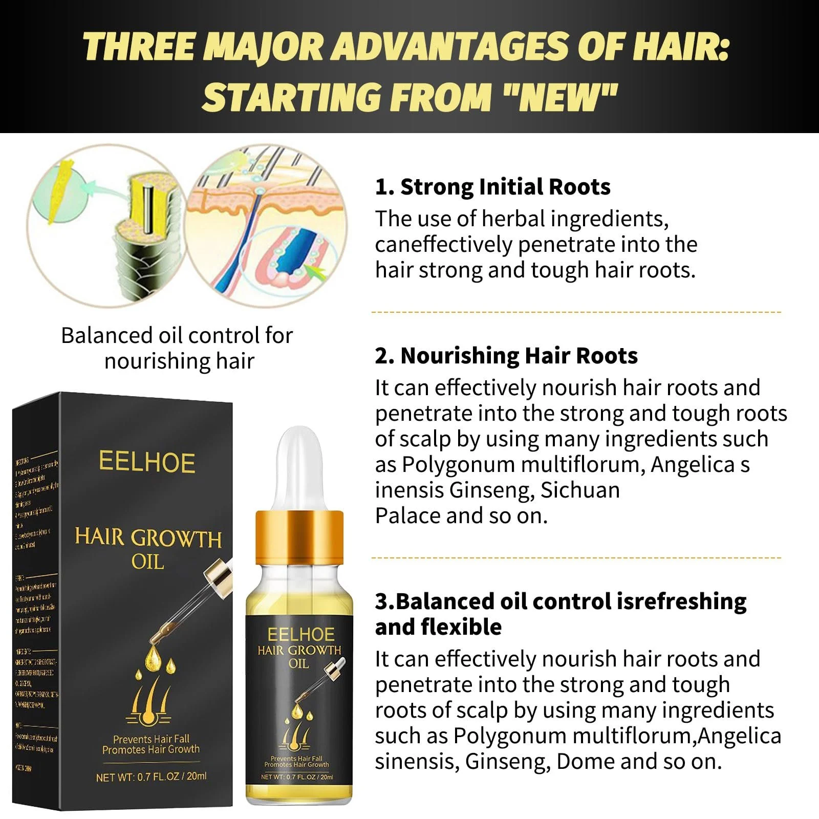 Сыворотка для роста волос 30 мл, 2 шт., фото №4