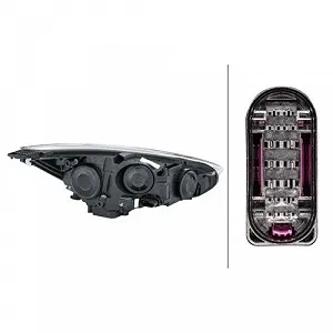 Фара HELLA 1EE 354 827-051 для FORD, левая synthetic.ua - Фото 1