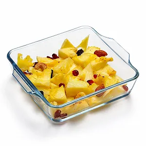 Форма для запекания NUTRIUPS стеклянная 0.8 л 15.5 x 15.5 x 4.5 см - Фото 1