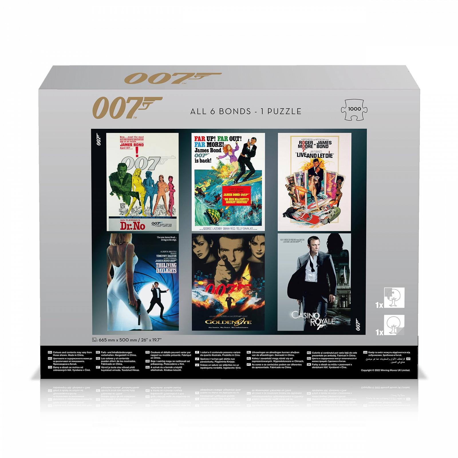 Пазл James Bond Actor Debut 1000 деталей, фото №2 Пазл James Bond Actor Debut 1000 деталей, фото №2