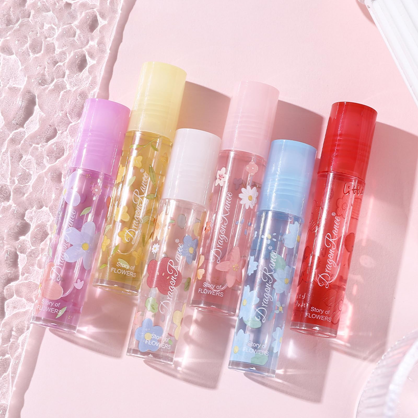 Блиск для губ Dragon Ranee Mini Water Прозорий, фото №6