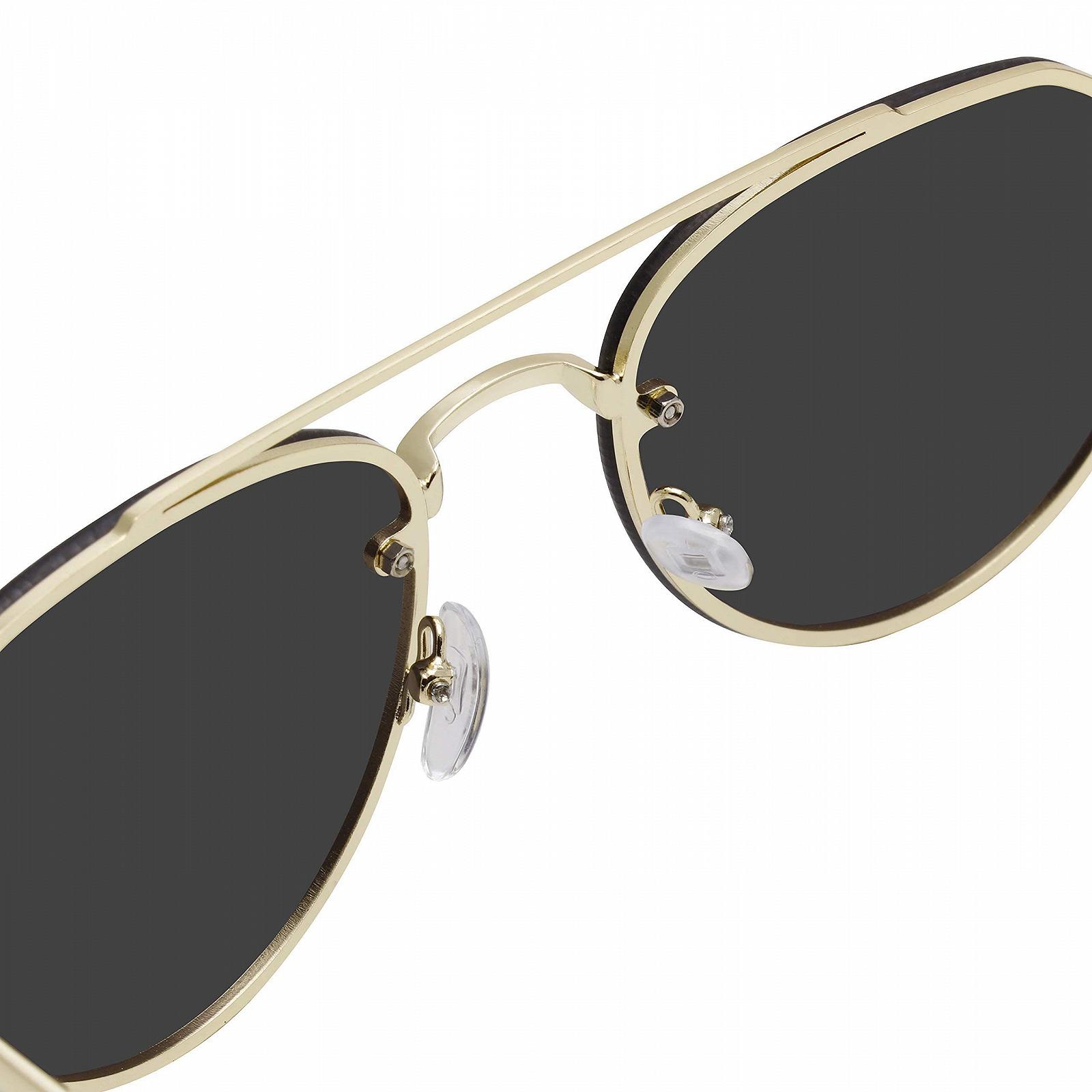 Сонцезахисні окуляри Унісекс La Optica Aviator Rimless Golden UV400 CAT 3, фото №6