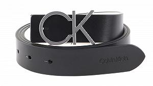 Ремень Calvin Klein Re-Lock CK Rev 30 мм W80 Черный/Белый, Черный / Белый - Фото 1