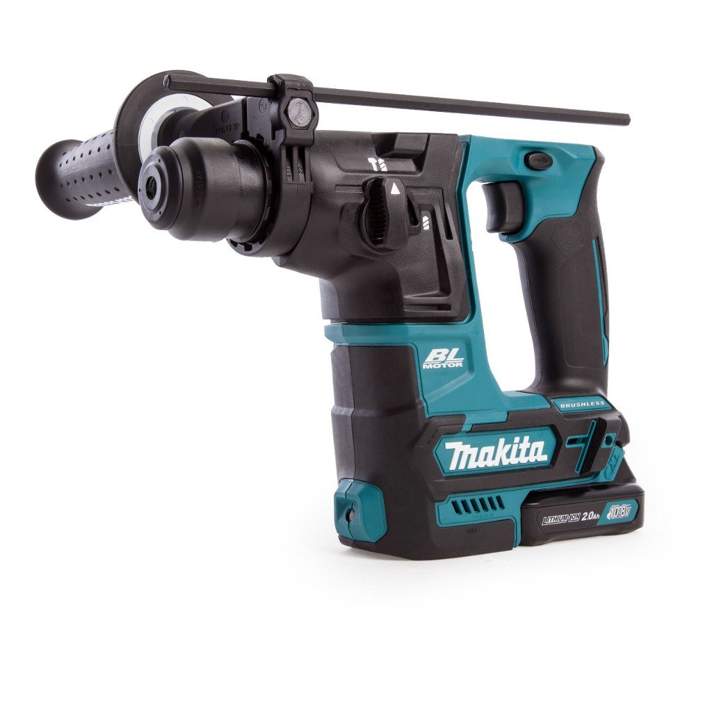 Перфоратор Makita DHR171RTJ Бесщеточный 2 Функции с 2 Батареями 18 В 5 Ач Черный/Синий 3 кг, фото №4