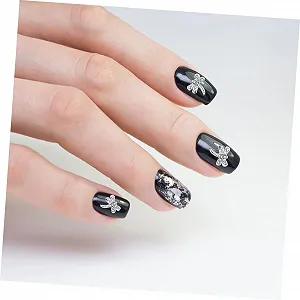 Подвески для ногтей Стрекоза 20 шт. Декоративные драгоценные камни для маникюра synthetic.ua - Фото 1