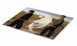 Постер Hugo Simberg The Wounded Angel 80 x 60 см synthetic.ua - Фото 1