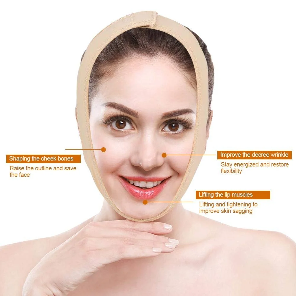 Маска для лица Slimming Patch Lifting V Shape для подтяжки лица и борьбы с признаками старения, фото №3 Маска для лица Slimming Patch Lifting V Shape для подтяжки лица и борьбы с признаками старения, фото №3